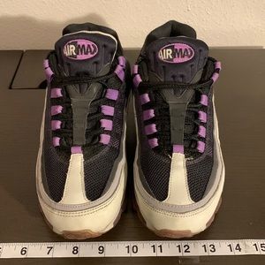 Nike Air Max 24/7 Club Women's Shoe Size 9 Athletic Purple Gray White 397292-002